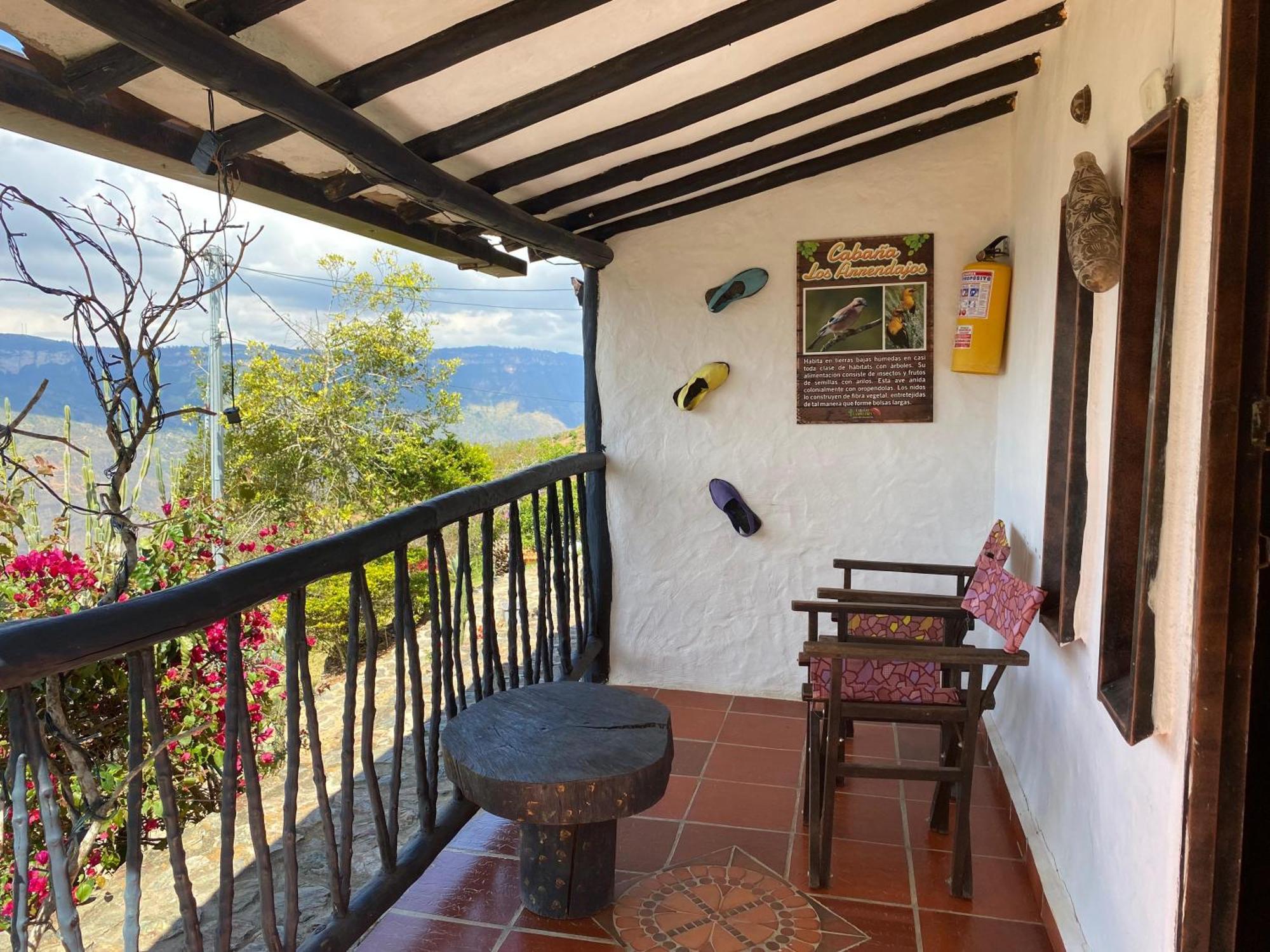 Cabanas Canon Del Chicamocha Aratoca Ngoại thất bức ảnh